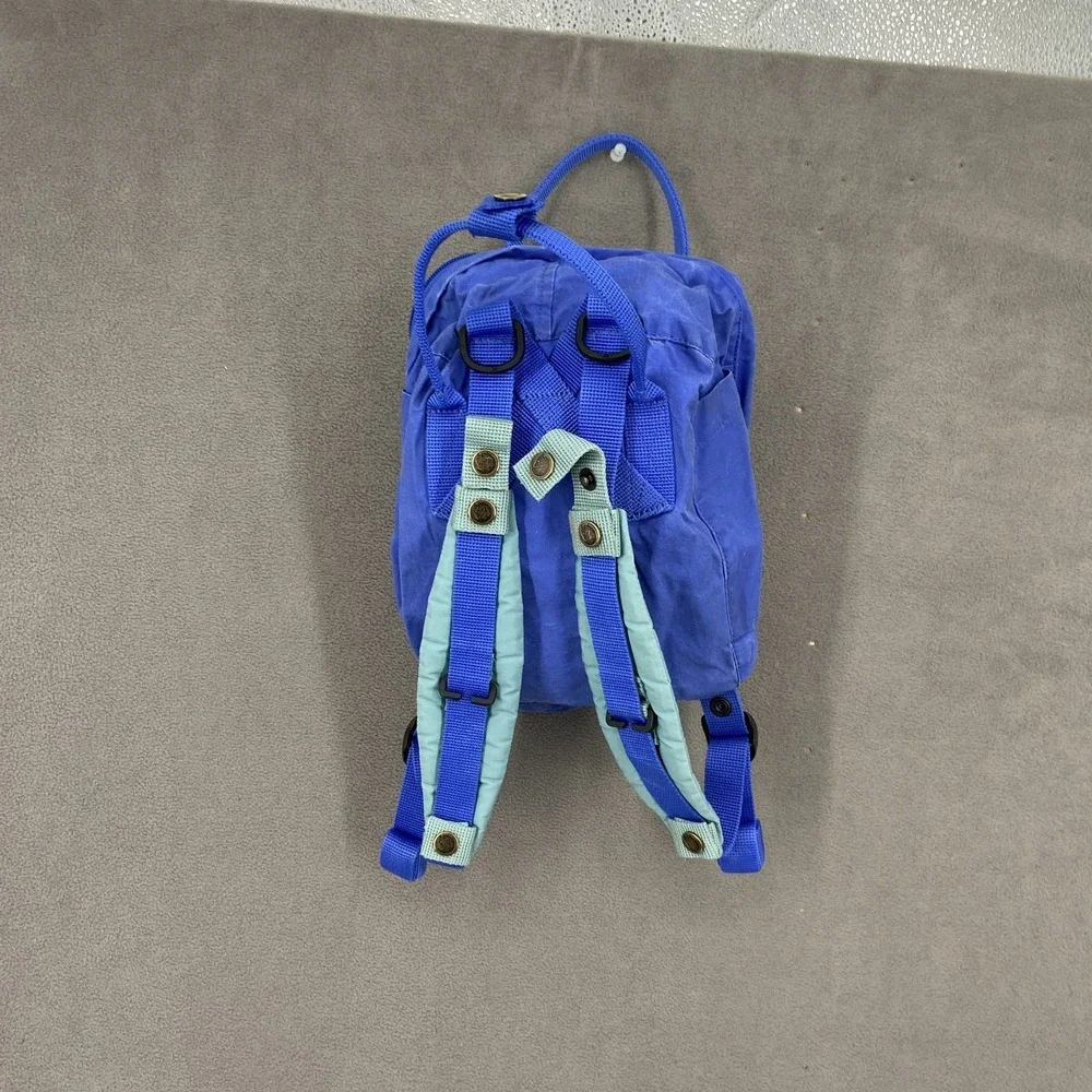 Fjallraven Kanken Mini Backpack Unisex Blue Outdoor Water Resistant Quick Drying